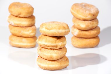 Group of cinnamon donuts 